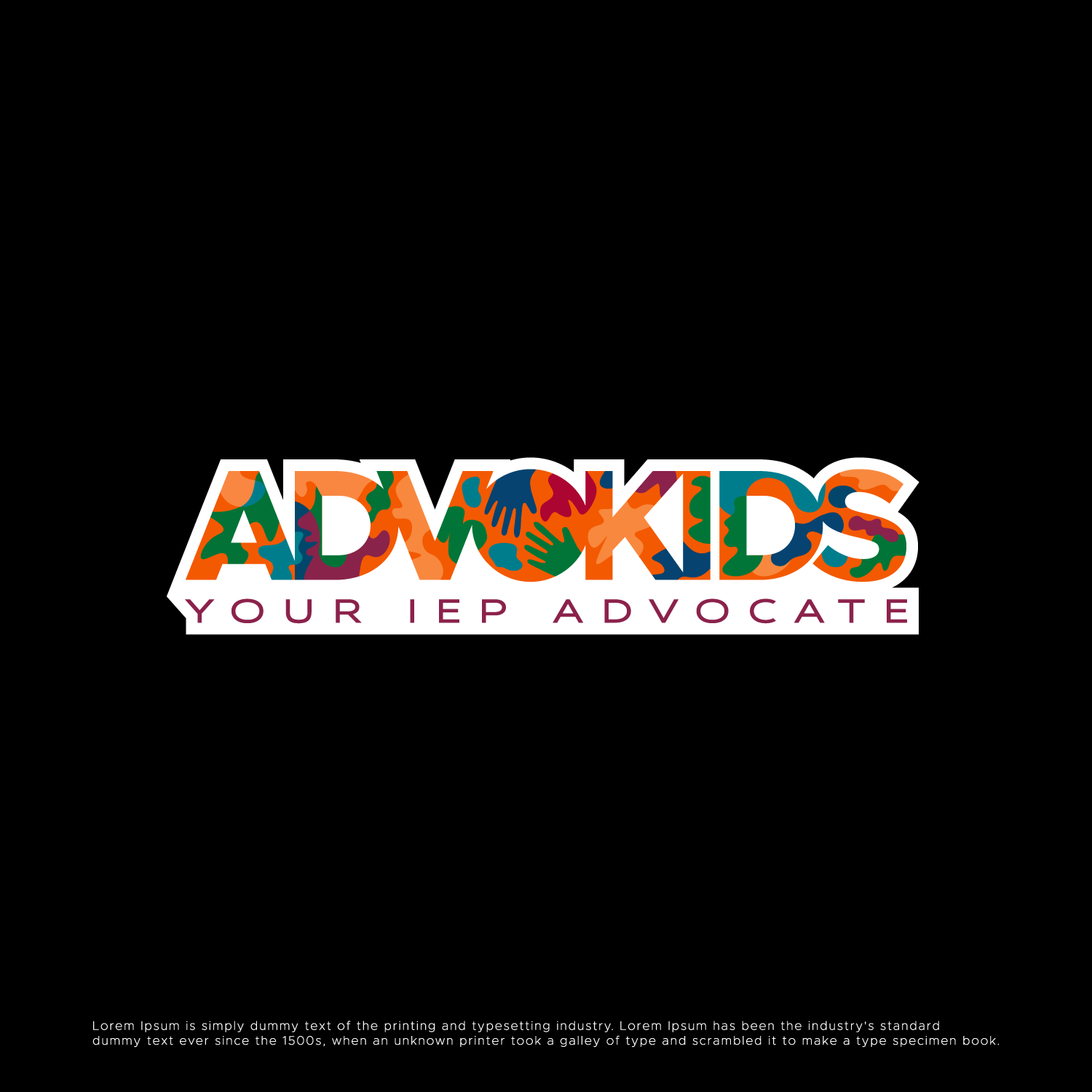 Playful, Personable, Special Education Logo Design for "AdvoKids" with