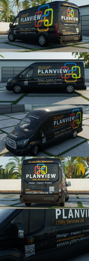 Car Wrap Design by VEDG for Planview Utility Services Ltd. | Design: #32936211