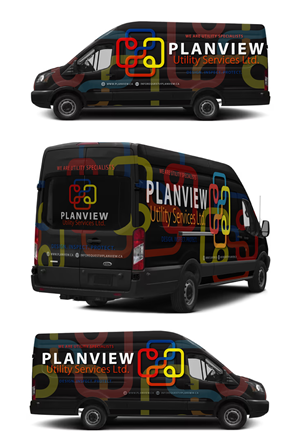Design de Covering de Véhicule par Kira.graphics pour Planview Utility Services Ltd. | Design #32933126