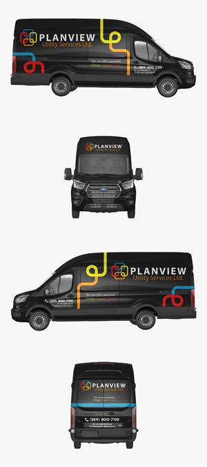 Car Wrap Design by ANGGI MAULANA PRAKOSO for Planview Utility Services Ltd. | Design: #32928180