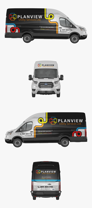 Car Wrap Design by ANGGI MAULANA PRAKOSO for Planview Utility Services Ltd. | Design: #32928182