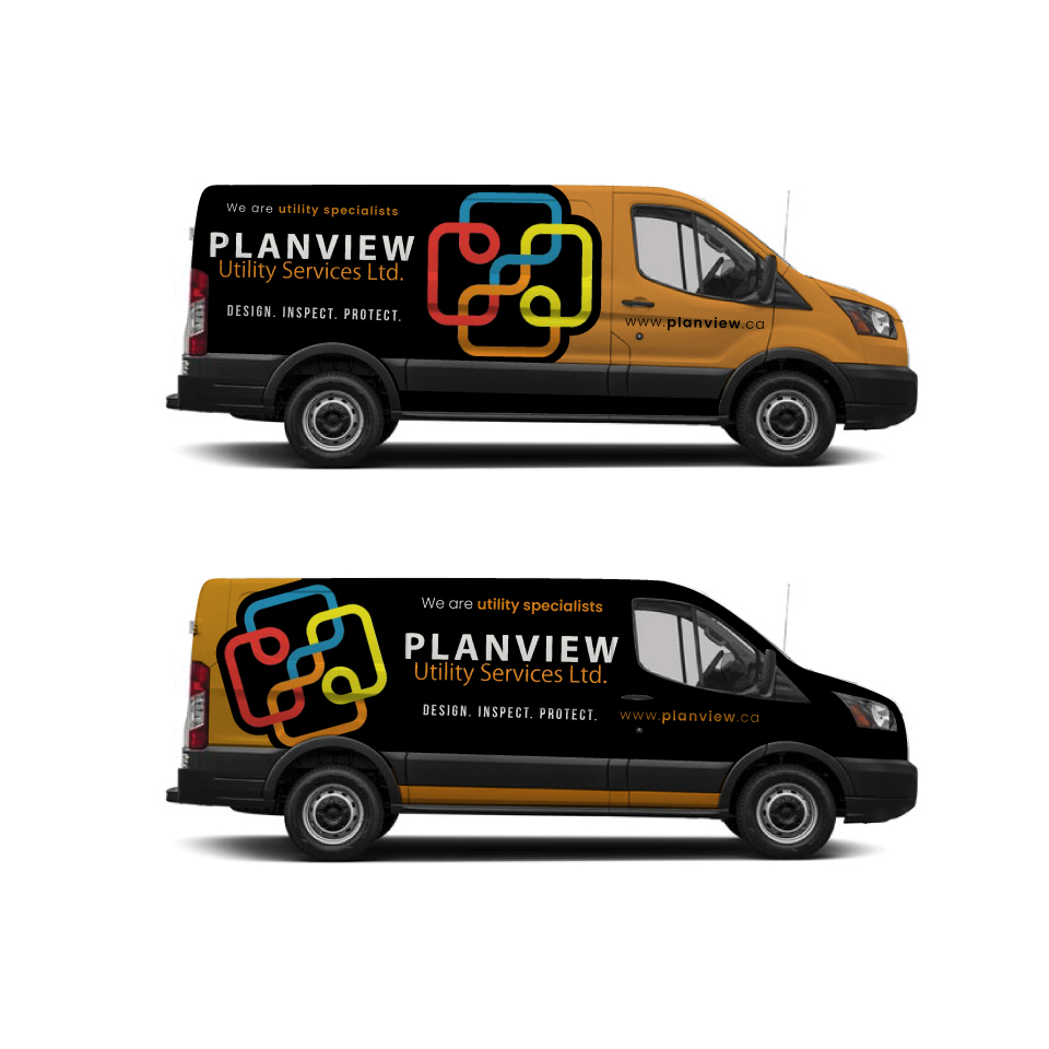 Car Wrap Design by Yoga Tri for Planview Utility Services Ltd. | Design #32894160