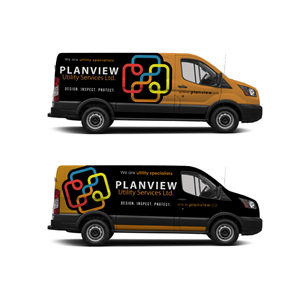 Design de Covering de Véhicule par Yoga Tri pour Planview Utility Services Ltd. | Design #32894160