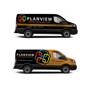 Car Wrap Design by Yoga Tri for Planview Utility Services Ltd. | Design: #32894201