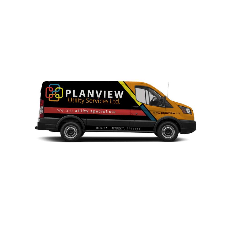 Car Wrap Design by Yoga Tri for Planview Utility Services Ltd. | Design #32955114