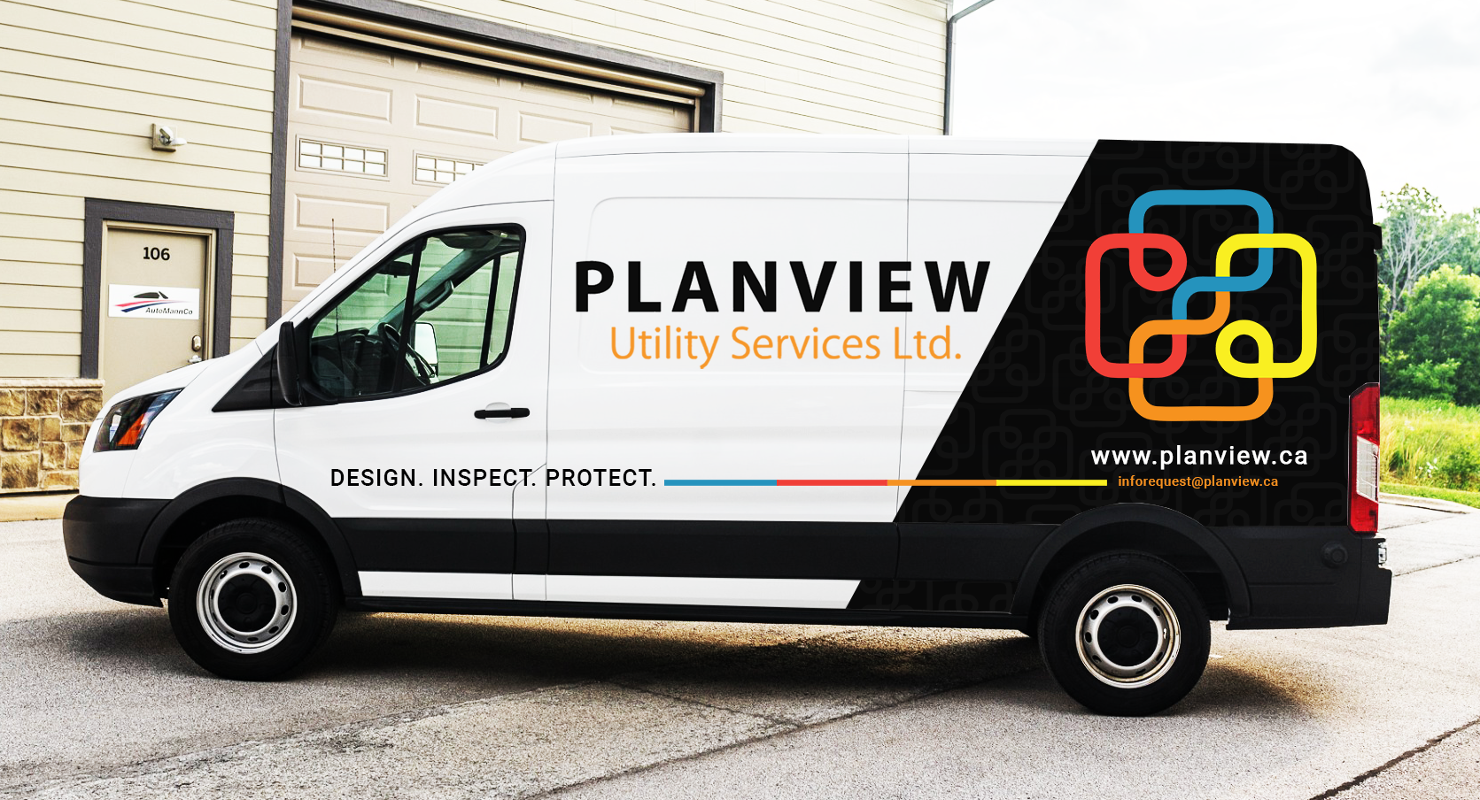 Car Wrap Design by typefdesign for Planview Utility Services Ltd. | Design #32917659