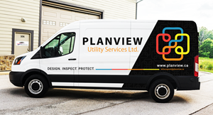 Car Wrap Design by typefdesign for Planview Utility Services Ltd. | Design: #32917659