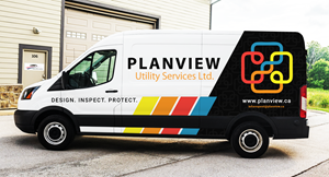 Car Wrap Design by typefdesign for Planview Utility Services Ltd. | Design: #32917684