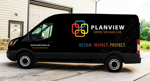 Car Wrap Design by typefdesign for Planview Utility Services Ltd. | Design: #32919303