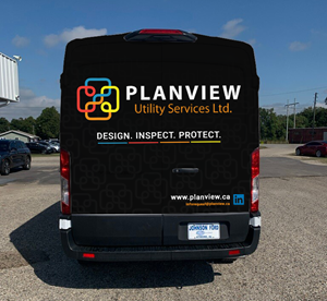 Car Wrap Design by typefdesign for Planview Utility Services Ltd. | Design: #32992206
