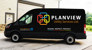 Car Wrap Design by typefdesign for Planview Utility Services Ltd. | Design: #33002089
