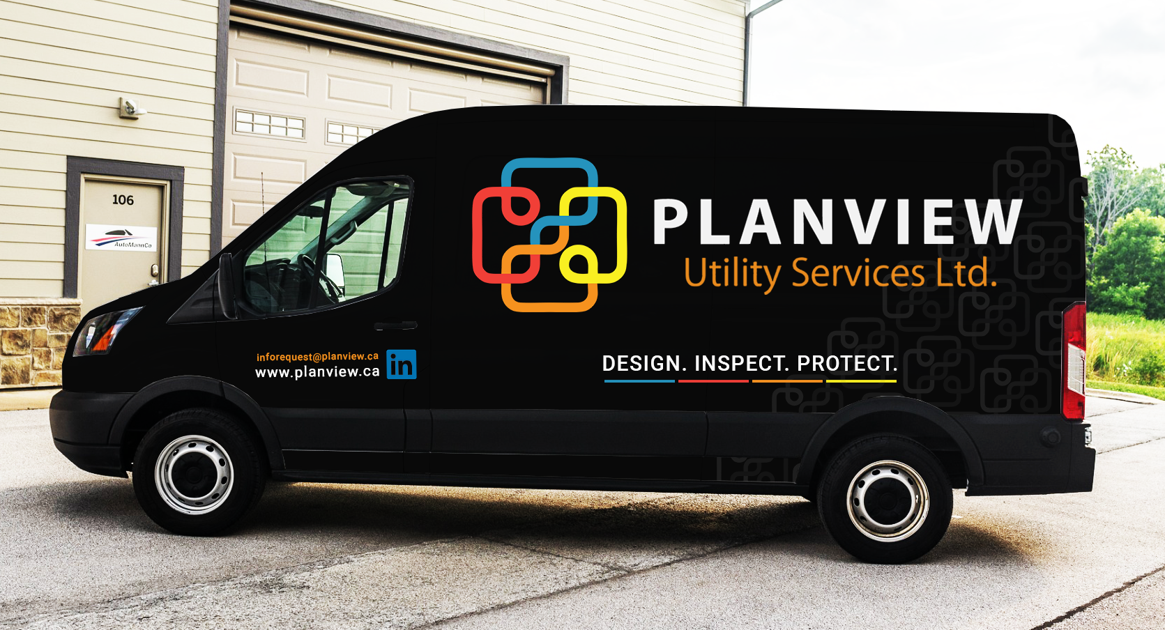 Car Wrap Design by typefdesign for Planview Utility Services Ltd. | Design #33002118