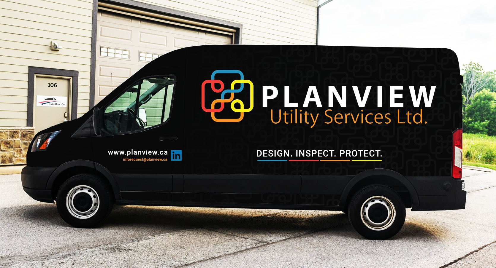 Car Wrap Design by typefdesign for Planview Utility Services Ltd. | Design: #33110538