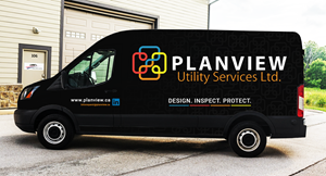 Car Wrap Design by typefdesign for Planview Utility Services Ltd. | Design: #33110538