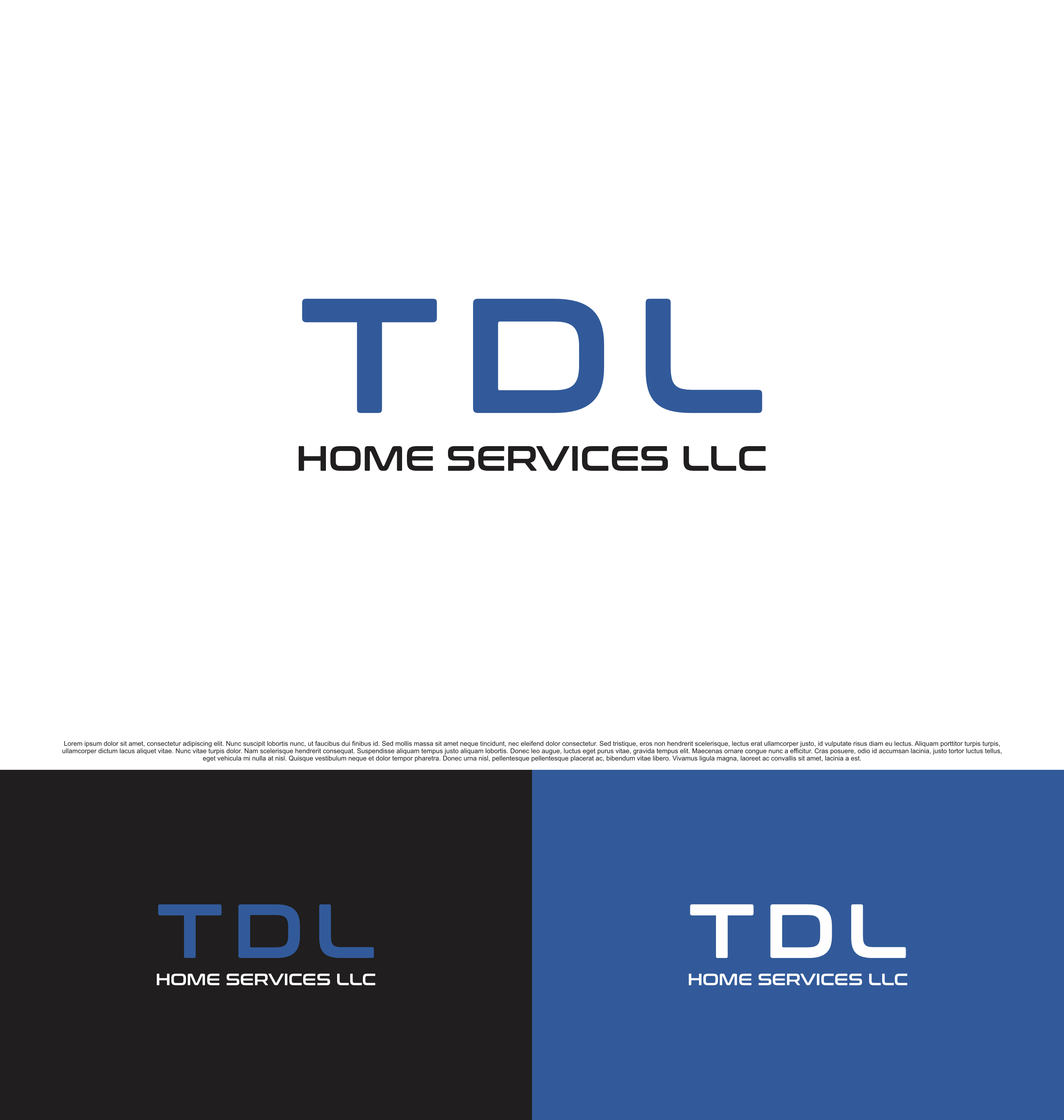 Logo Design by saesean for TDL Home Services | Design #32911020