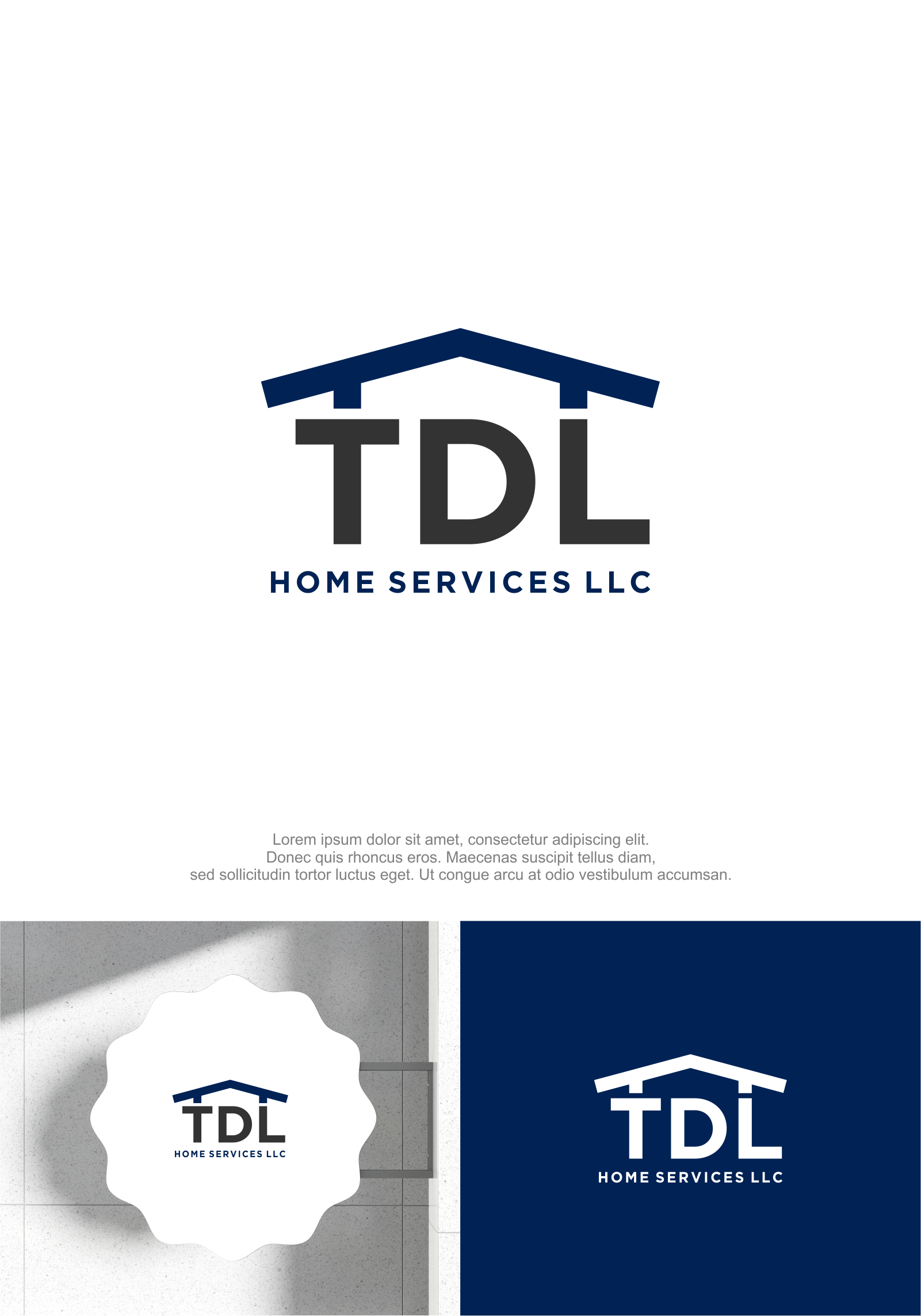 Logo Design by M.Syaiful Huda for TDL Home Services | Design #32903219