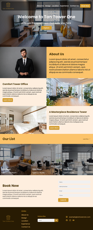 Web Design by Taufik H for ICE Electronics | Design: #32934653
