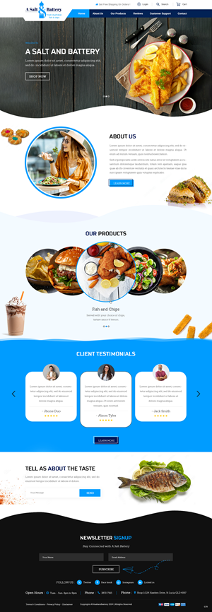 Wordpress Design by pb for this project | Design: #32912694
