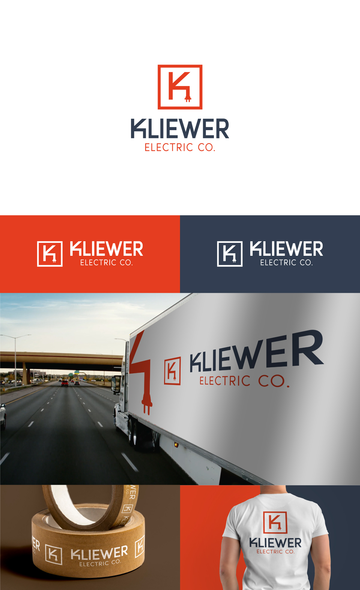 Logo Design by Fusion Creatives for KLIEWER Electric Co | Design #32903295