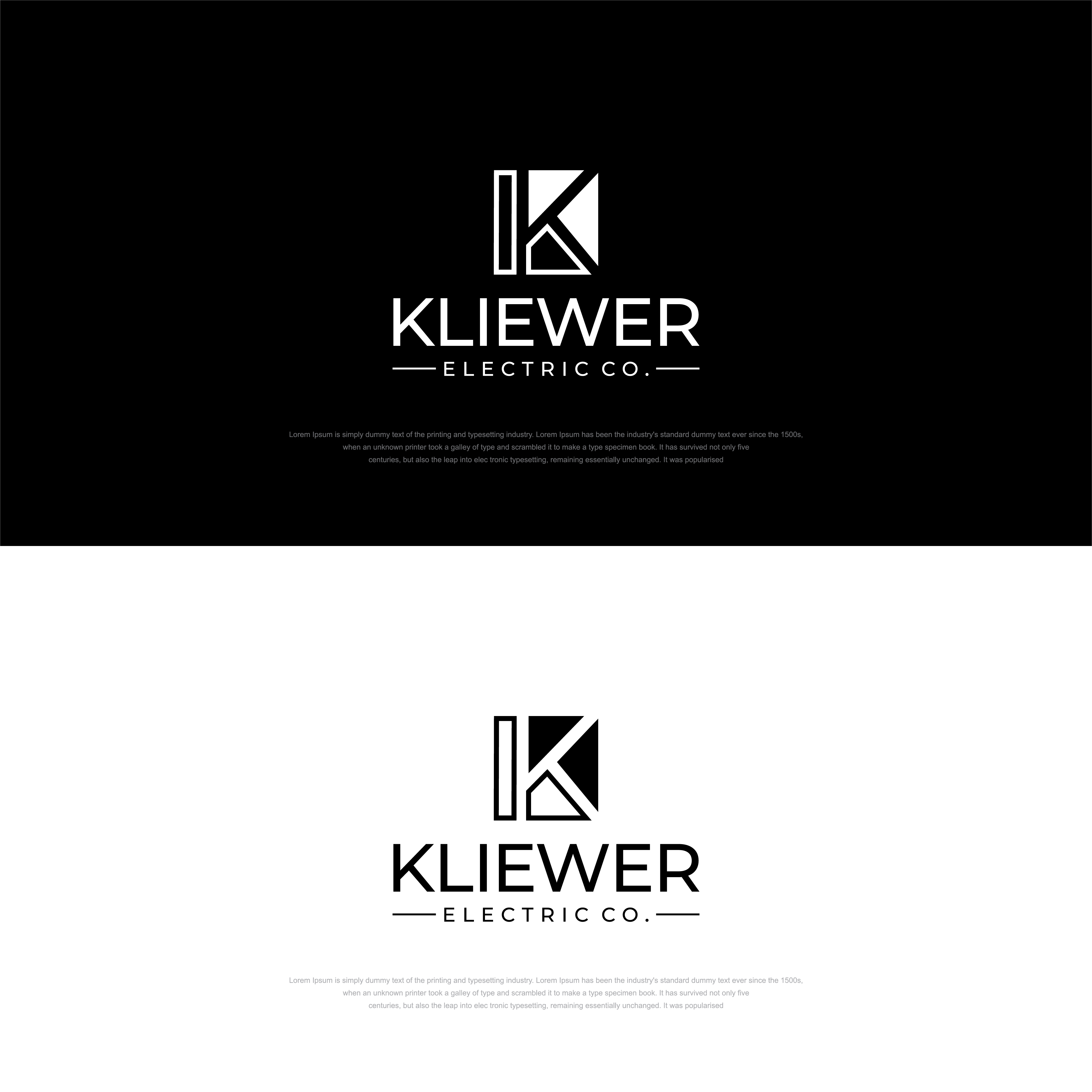 Logo Design by RKsharma for KLIEWER Electric Co | Design #32991810