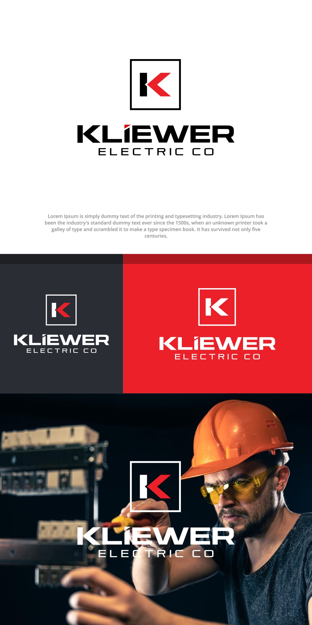 Logo Design by SanaPixel for KLIEWER Electric Co | Design #32902776