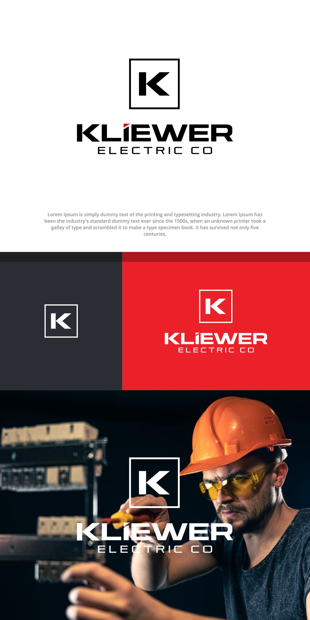 Logo Design by SanaPixel for KLIEWER Electric Co | Design #32902777