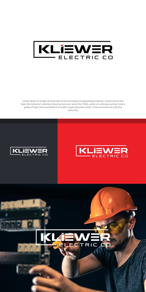 Logo Design by SanaPixel for KLIEWER Electric Co | Design: #32902778