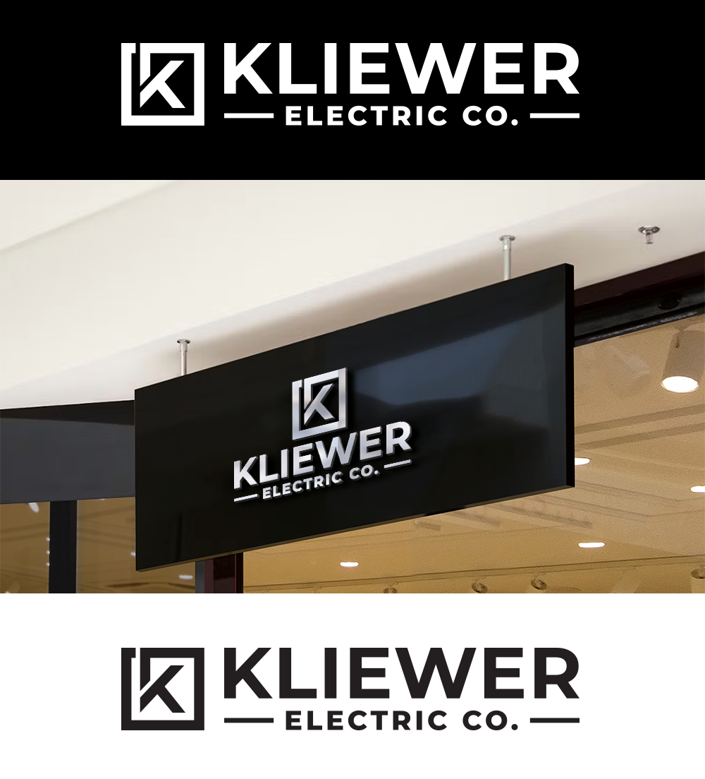 Logo Design by Digi_Design555 for KLIEWER Electric Co | Design #32907857