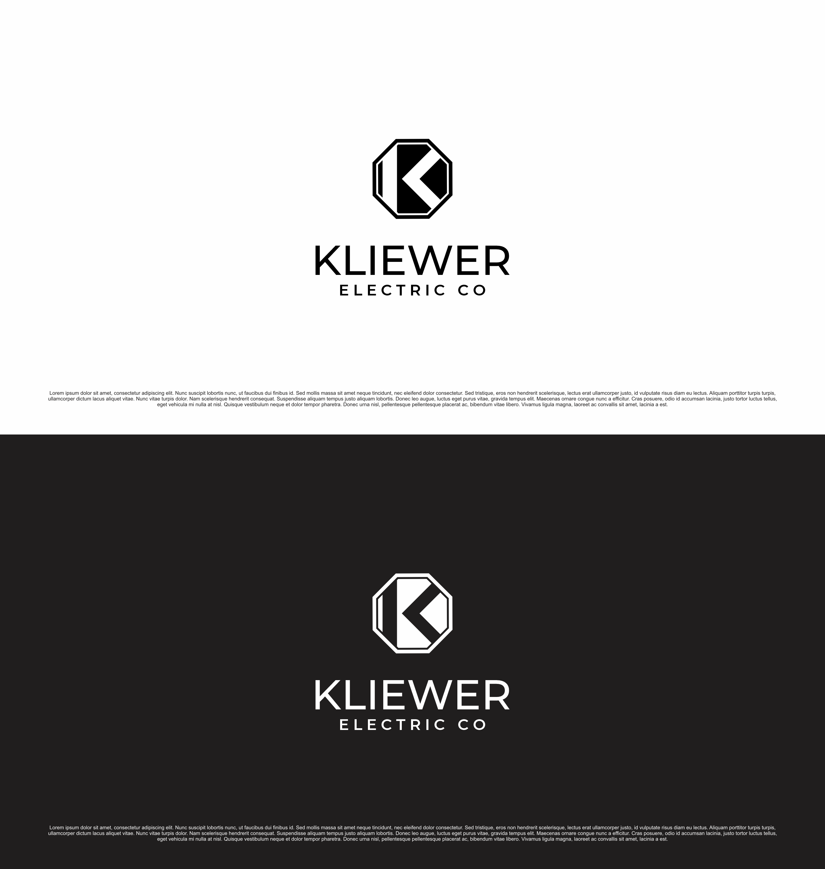 Logo Design by saesean for KLIEWER Electric Co | Design #32911824