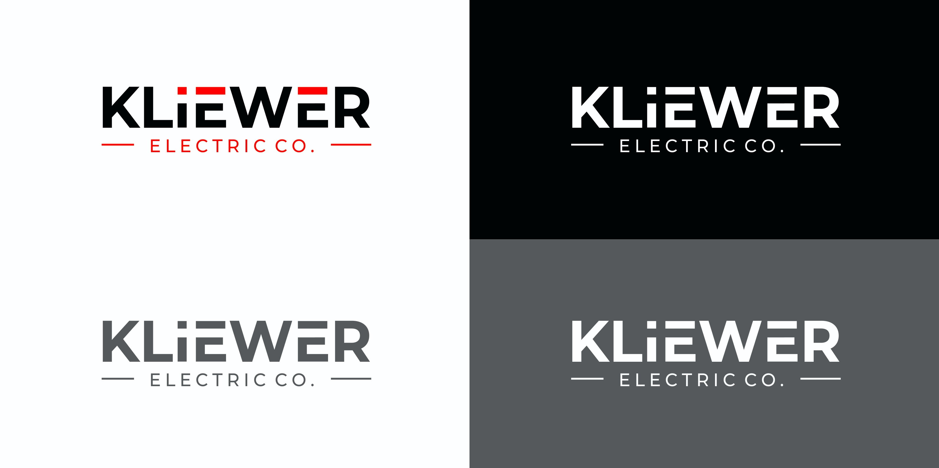 Logo Design by Mozez32 for KLIEWER Electric Co | Design #32945176