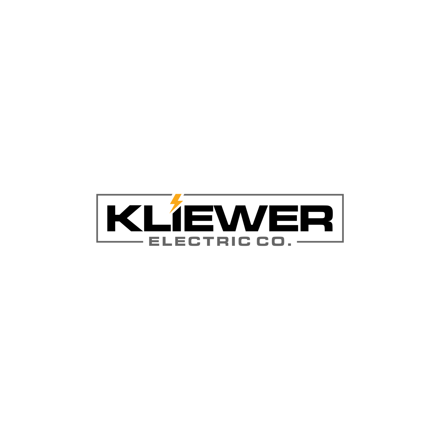 Logo Design by Sigeto for KLIEWER Electric Co | Design #32923075
