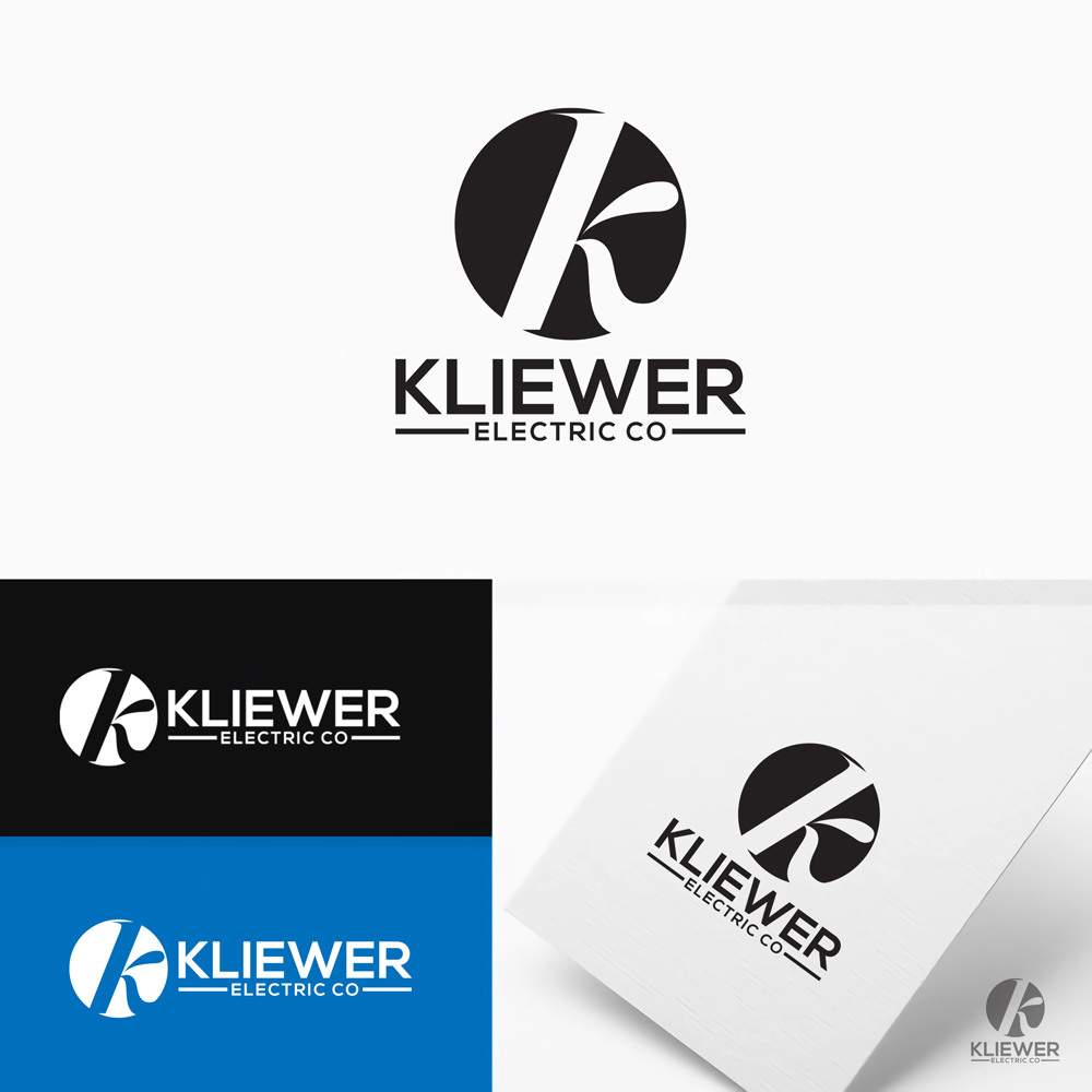 Logo Design by Ahmed Sami 1 for KLIEWER Electric Co | Design #32909192