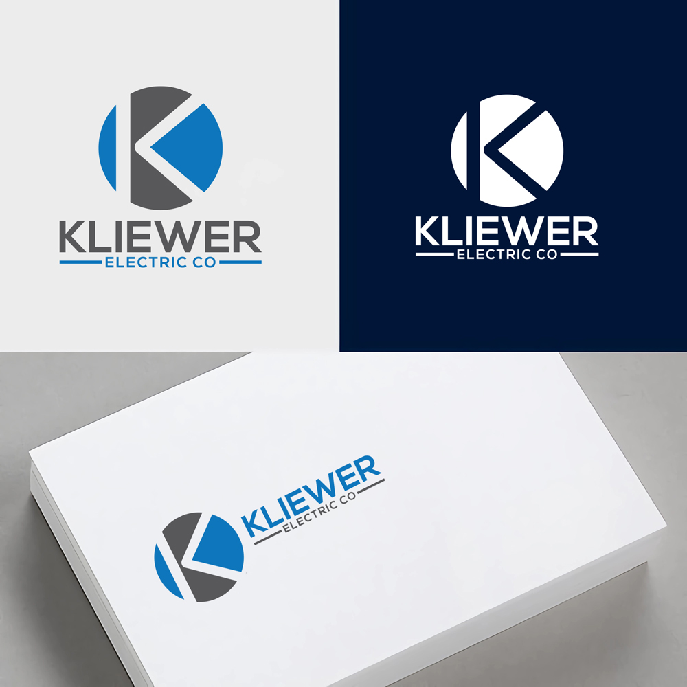 Logo Design by Ahmed Sami 1 for KLIEWER Electric Co | Design #32909193