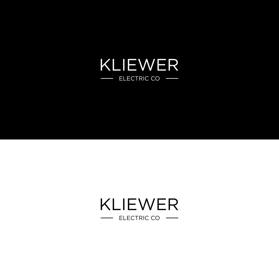 Logo Design by MK_STD for KLIEWER Electric Co | Design #32942396