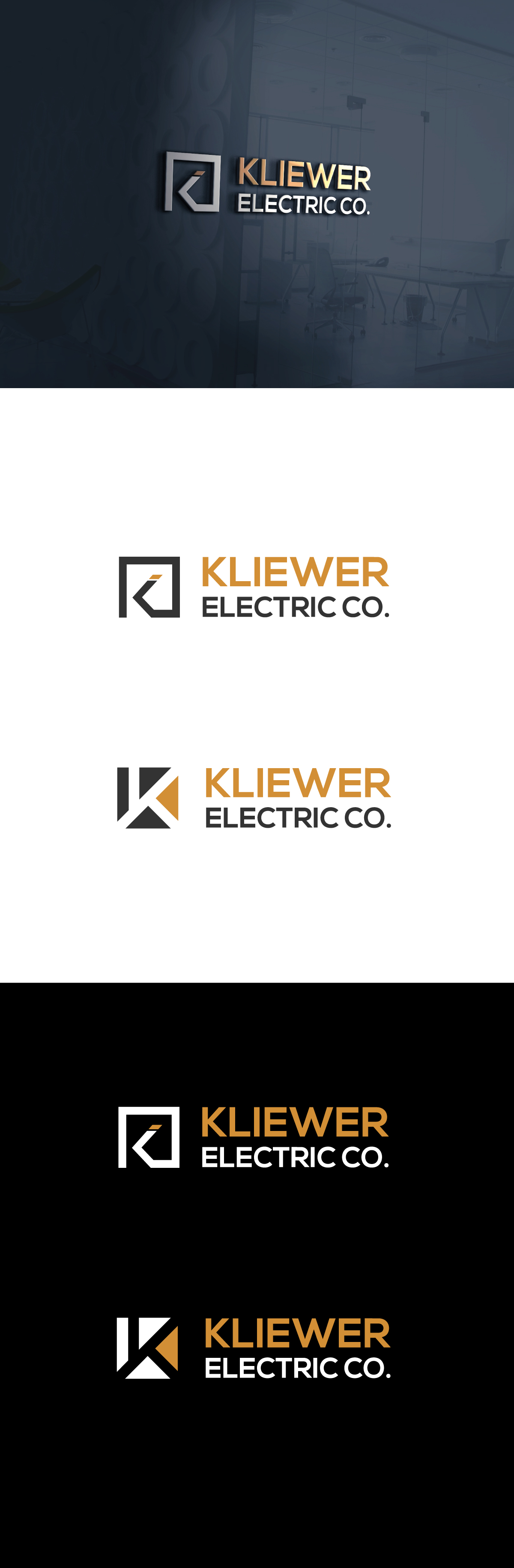 Logo Design by tanjir01 for KLIEWER Electric Co | Design #32912012