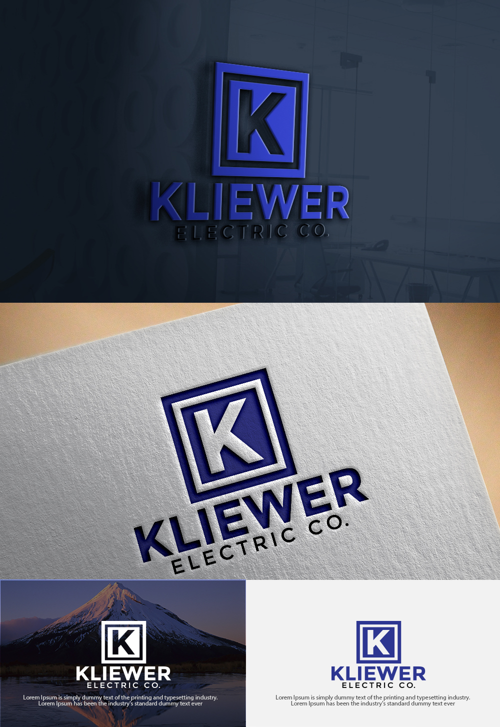 Logo Design by Tatiana Paulo for KLIEWER Electric Co | Design #32910733
