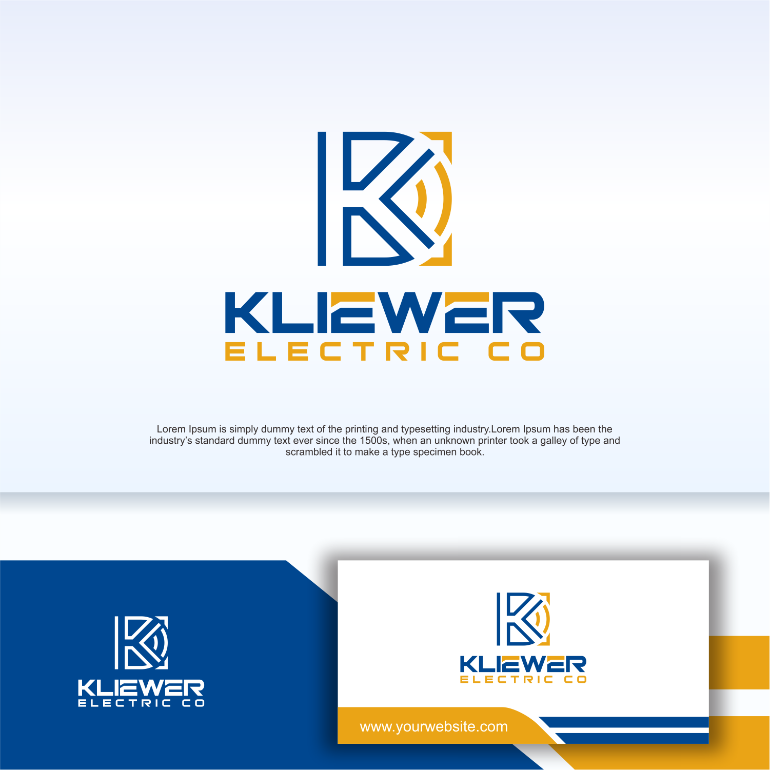 Logo Design by Apache Kretek for KLIEWER Electric Co | Design #32906534
