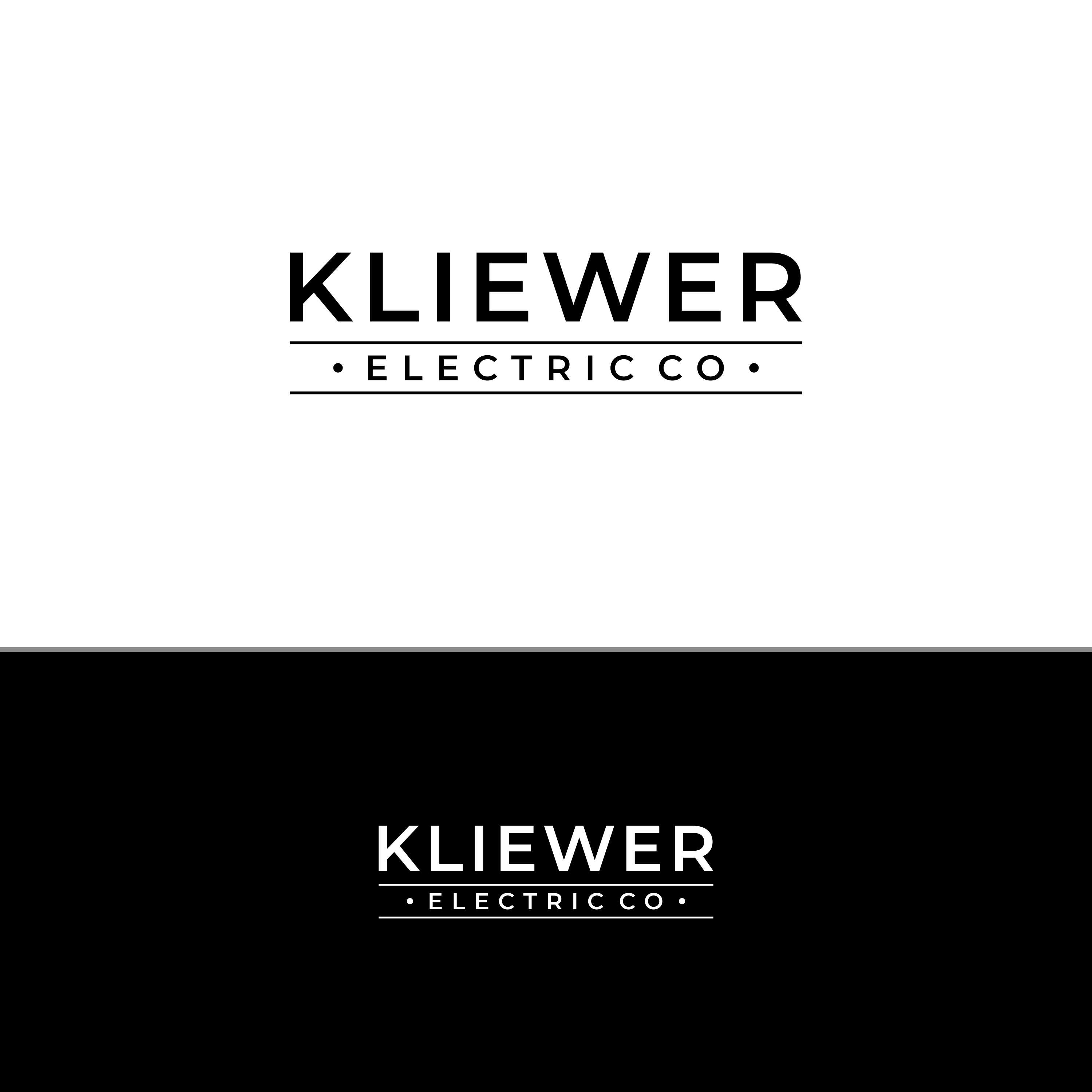 Logo Design by Arya Stark for KLIEWER Electric Co | Design #32991744