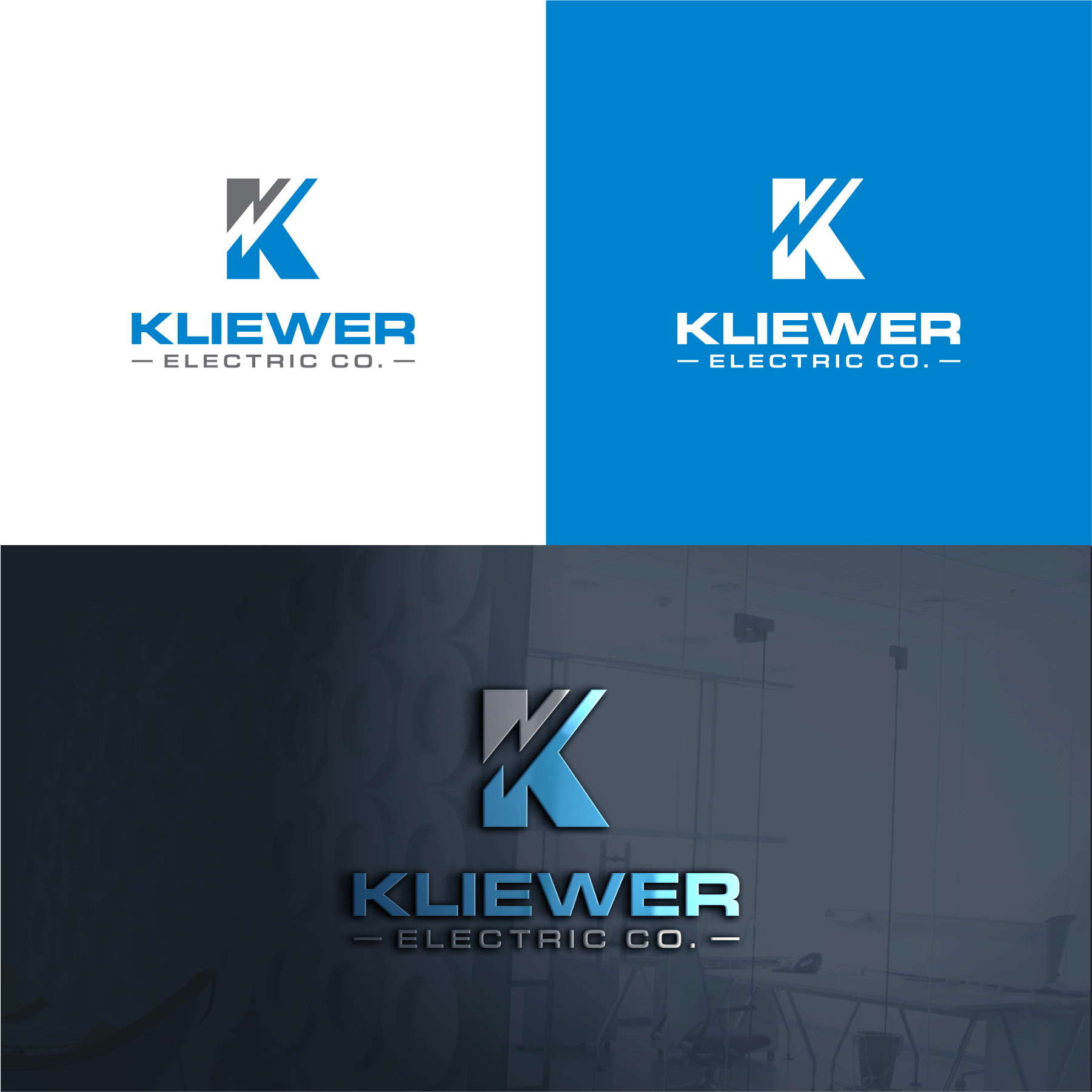 Logo Design by The Lion Studios for KLIEWER Electric Co | Design #32903235