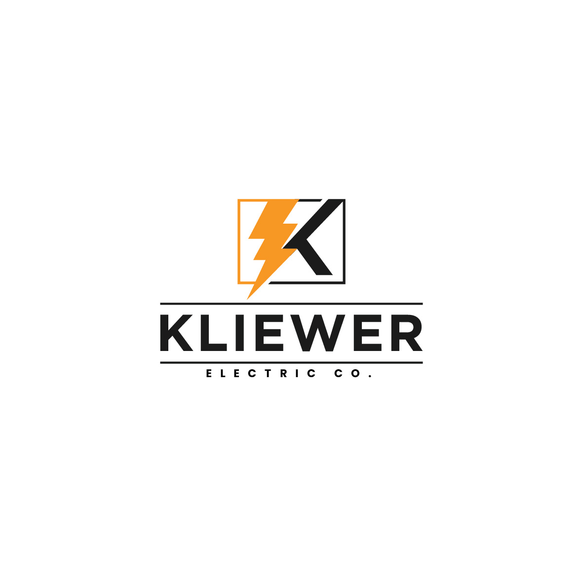 Logo Design by Prodesign81 for KLIEWER Electric Co | Design #32906525