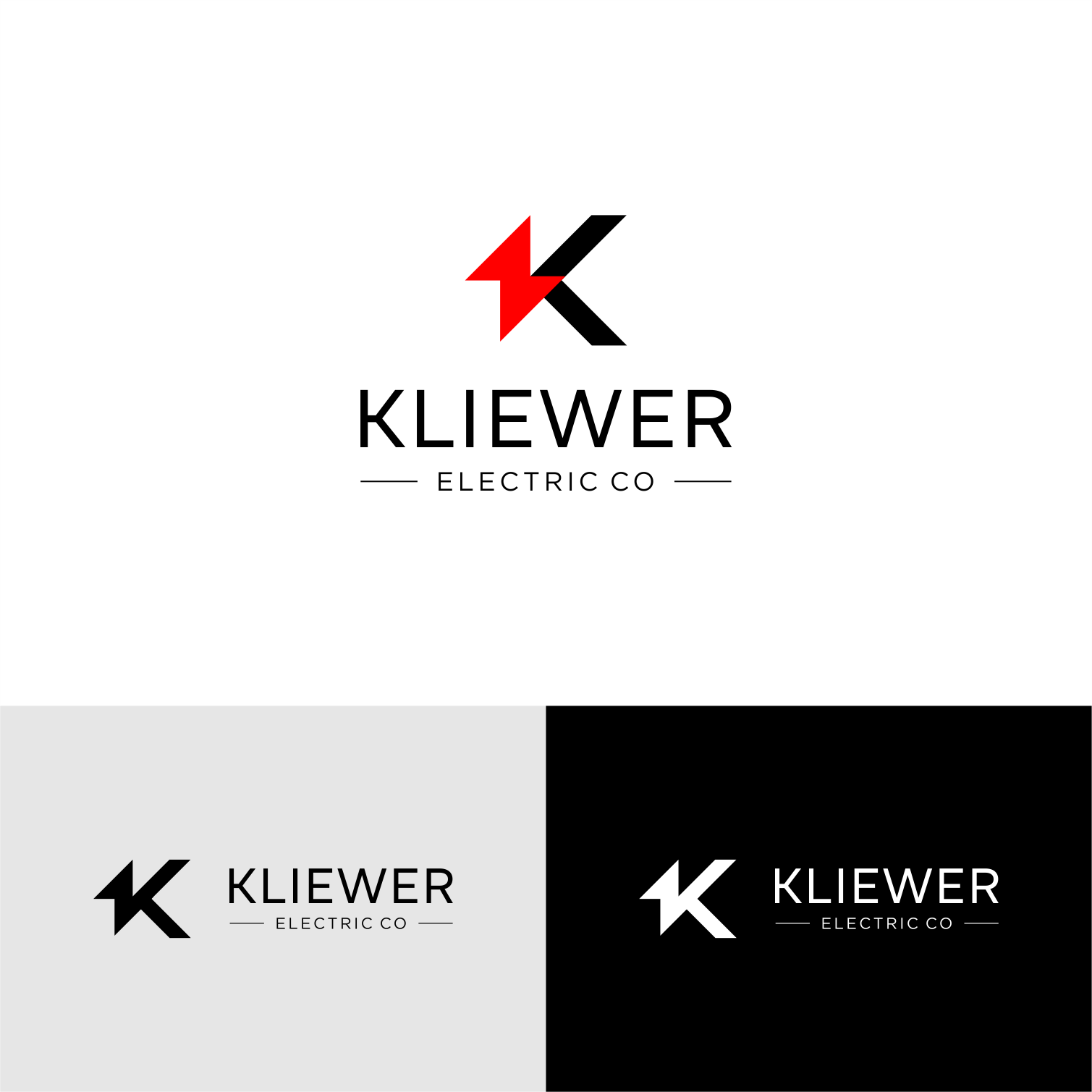Logo Design by vinch std for KLIEWER Electric Co | Design #32947052
