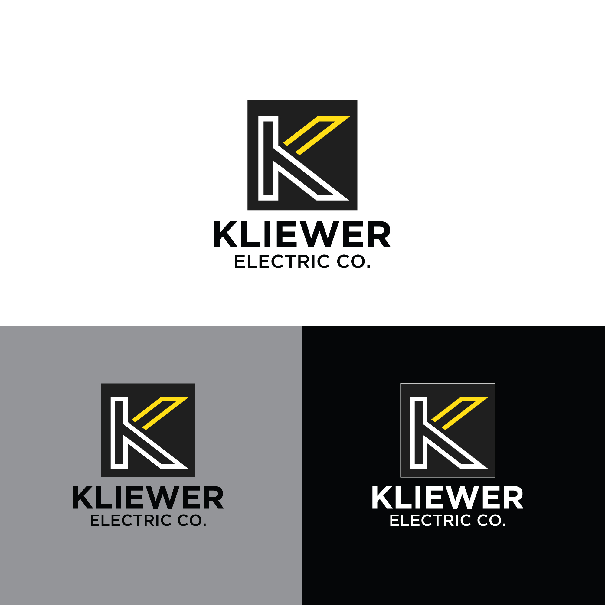 Logo Design by sherman for KLIEWER Electric Co | Design #32902542