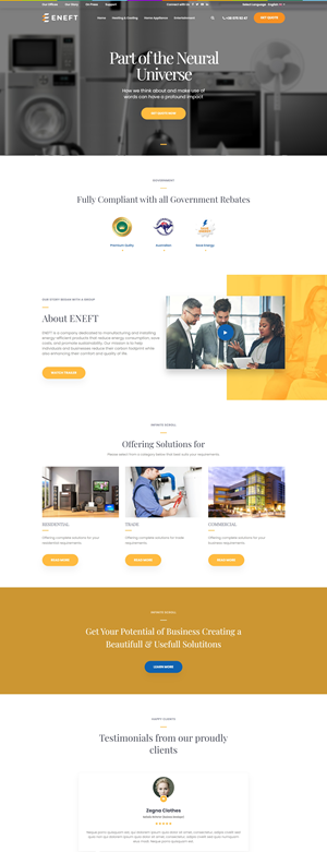 Wordpress Design by hetal patel for this project | Design: #32999252