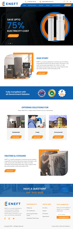 Wordpress Design by WahDesign for this project | Design: #32929970