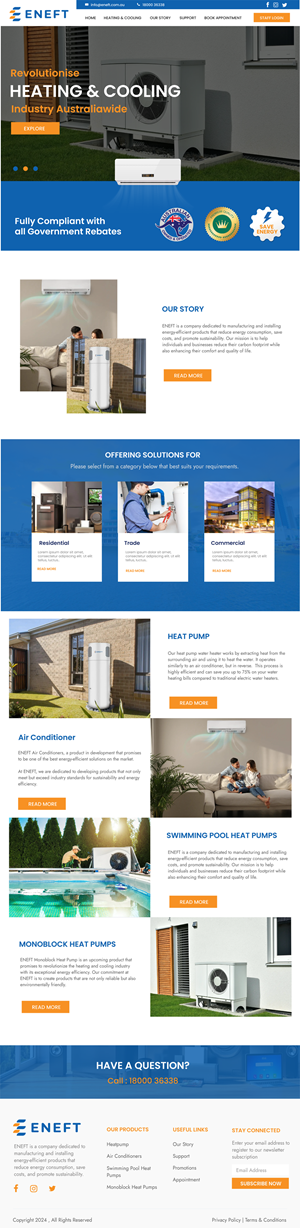 Wordpress Design by WahDesign for this project | Design #32935203