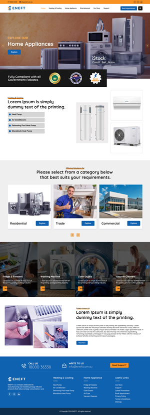 Wordpress Design by NetSpidy for this project | Design: #33192766