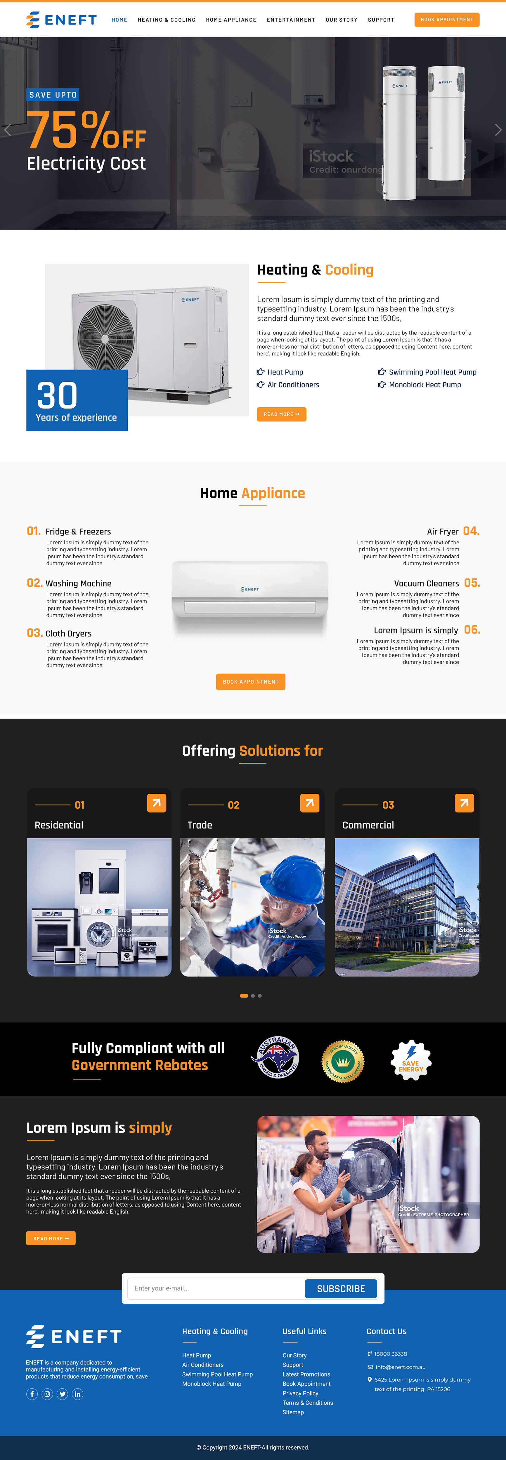 WordPress-Design von NetSpidy für dieses Projekt | Design #33200017