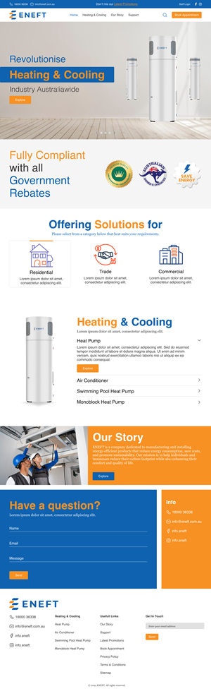 Wordpress Design by Taufik H for this project | Design: #32980129