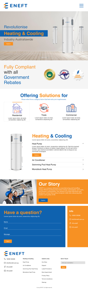 Wordpress Design by Taufik H for this project | Design: #32980130