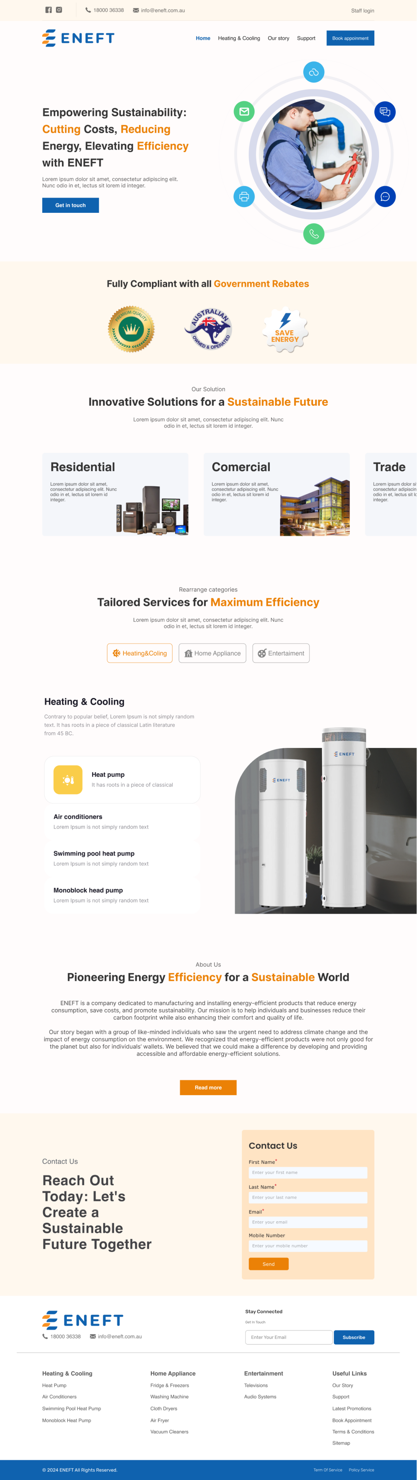 WordPress-Design von Taufik H für dieses Projekt | Design #32980389